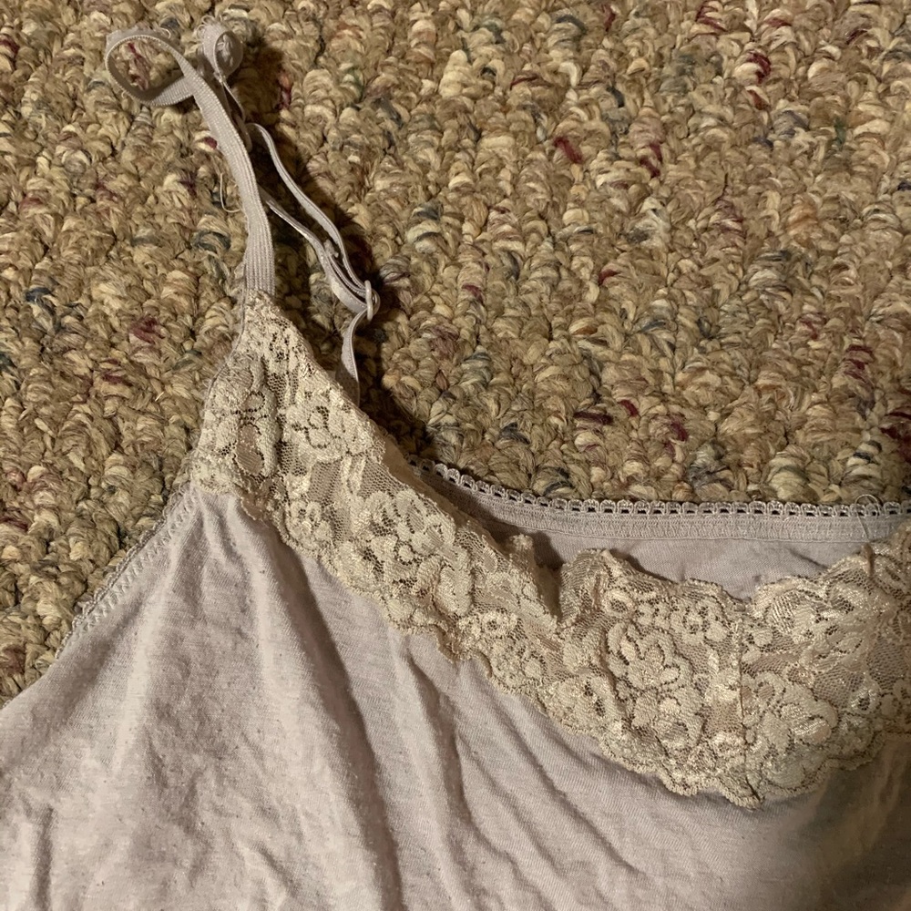Lace tank top